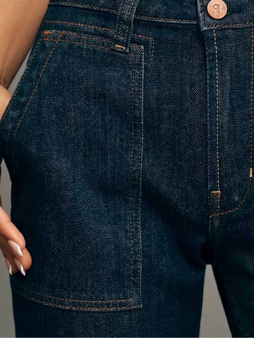 Pilcro- The Wanderer Dark Blue Jeans (Anthropologie) - Picture 4 of 7